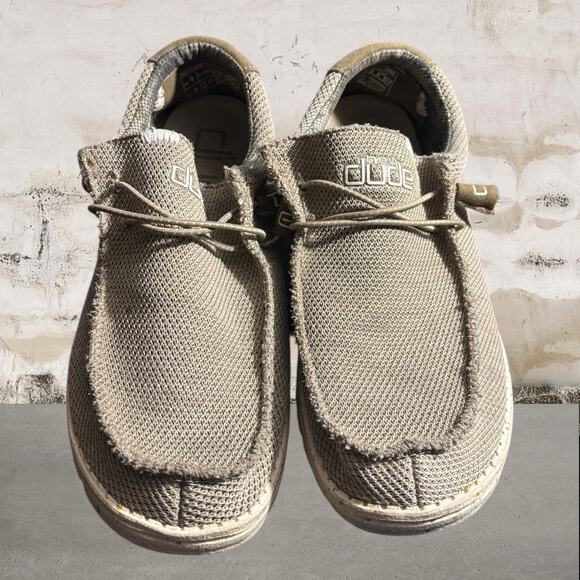 Hey Dude Other - HEYDUDE Men’s Wally Stretch Sox Slip-On Loafer in Sand Size 9